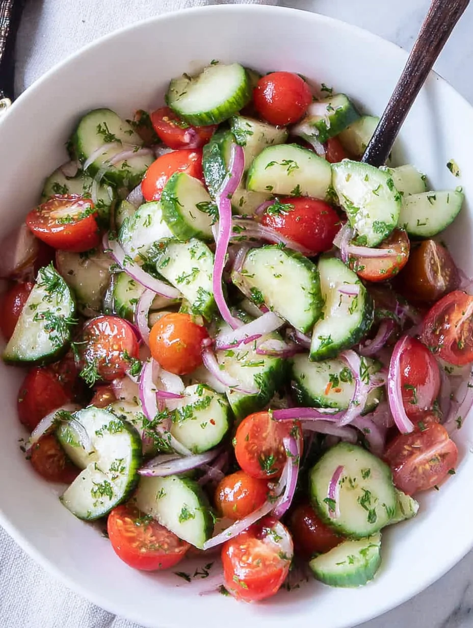 Cucumber Tomato Salad