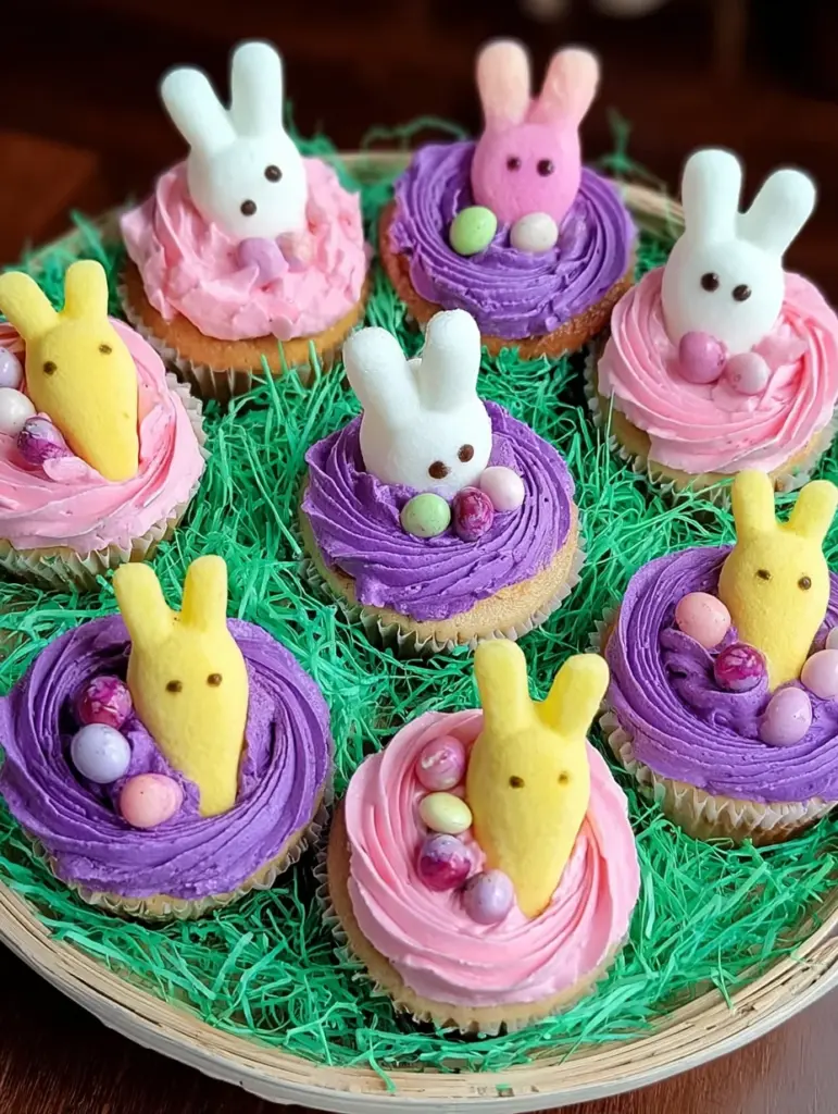 Easter Basket Cupcakes