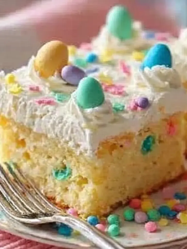 Easter Poke Cake