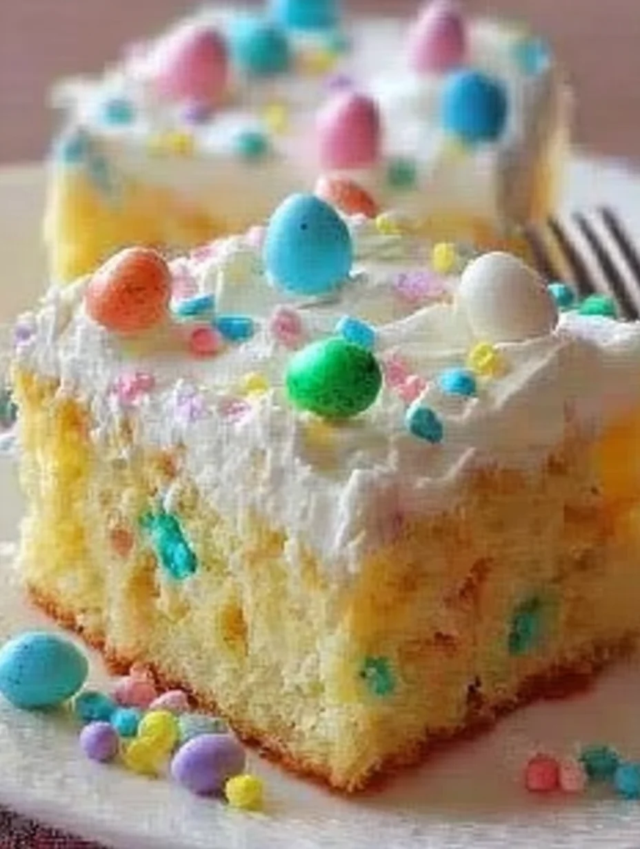 Easter Poke Cake