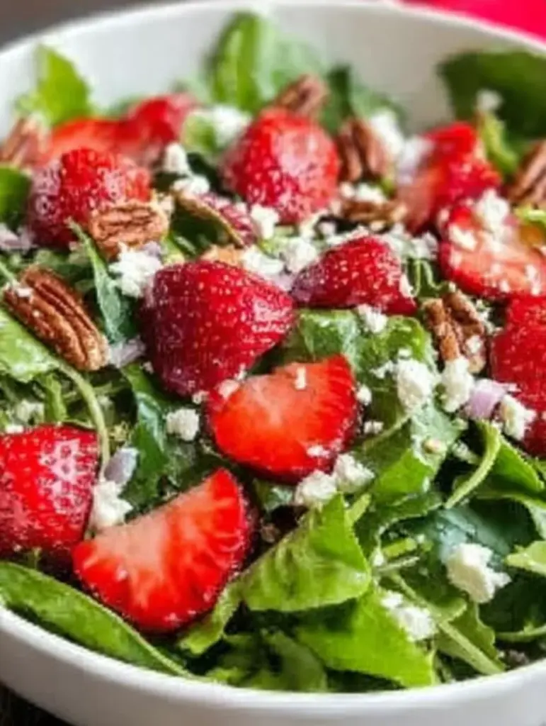 Quick Easter Strawberry Spring Salad