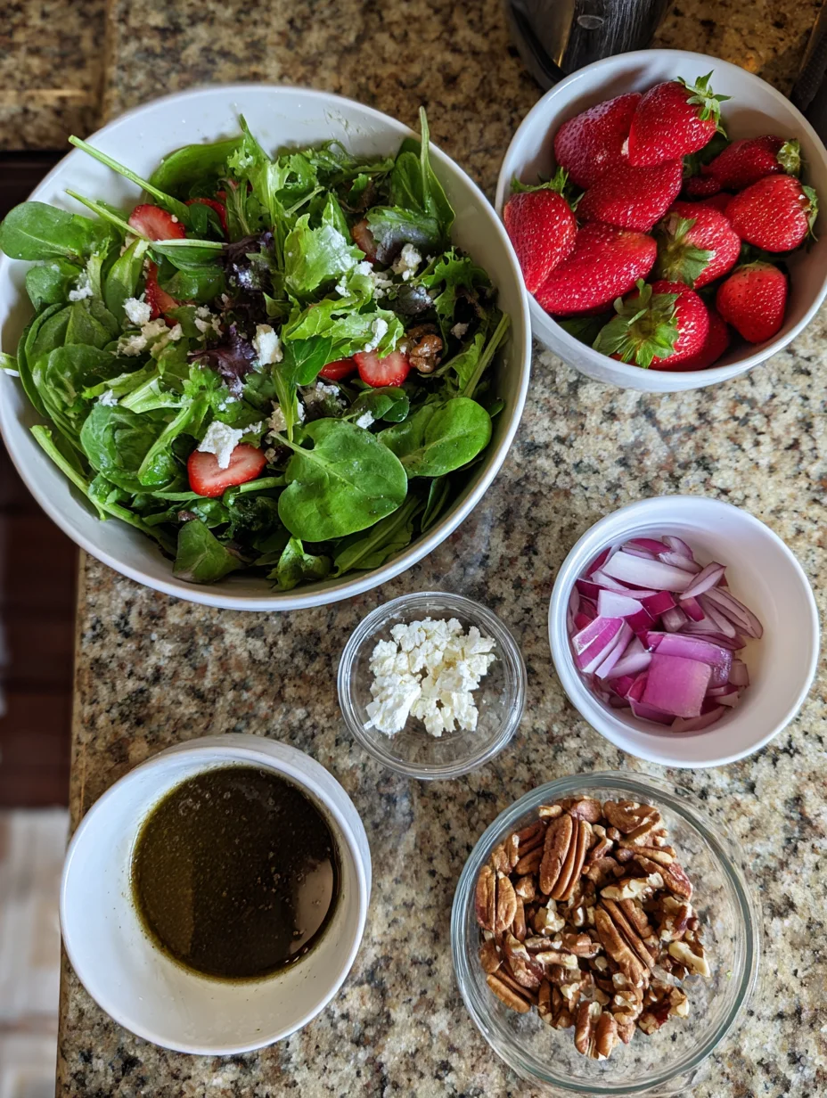 Easter Strawberry Spring Salad