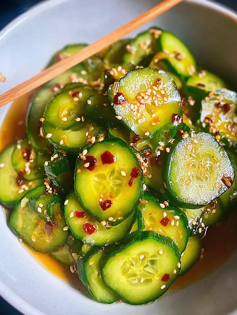 Easy Asian Cucumber Salad
