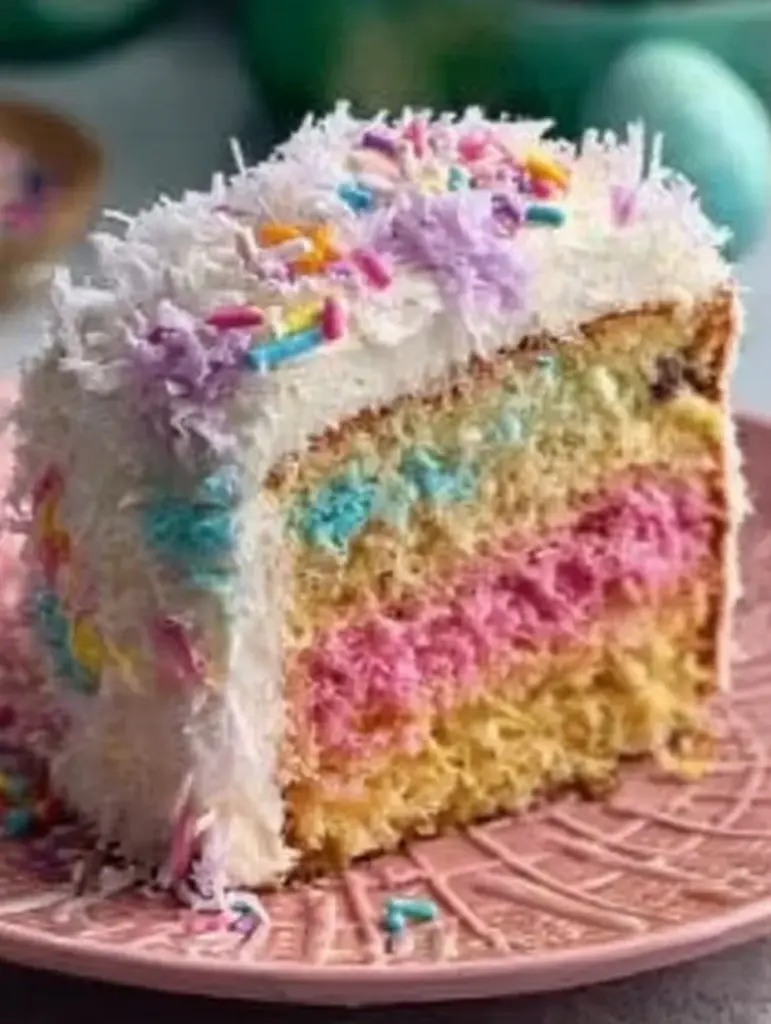 Easy Easter Bunny Cake