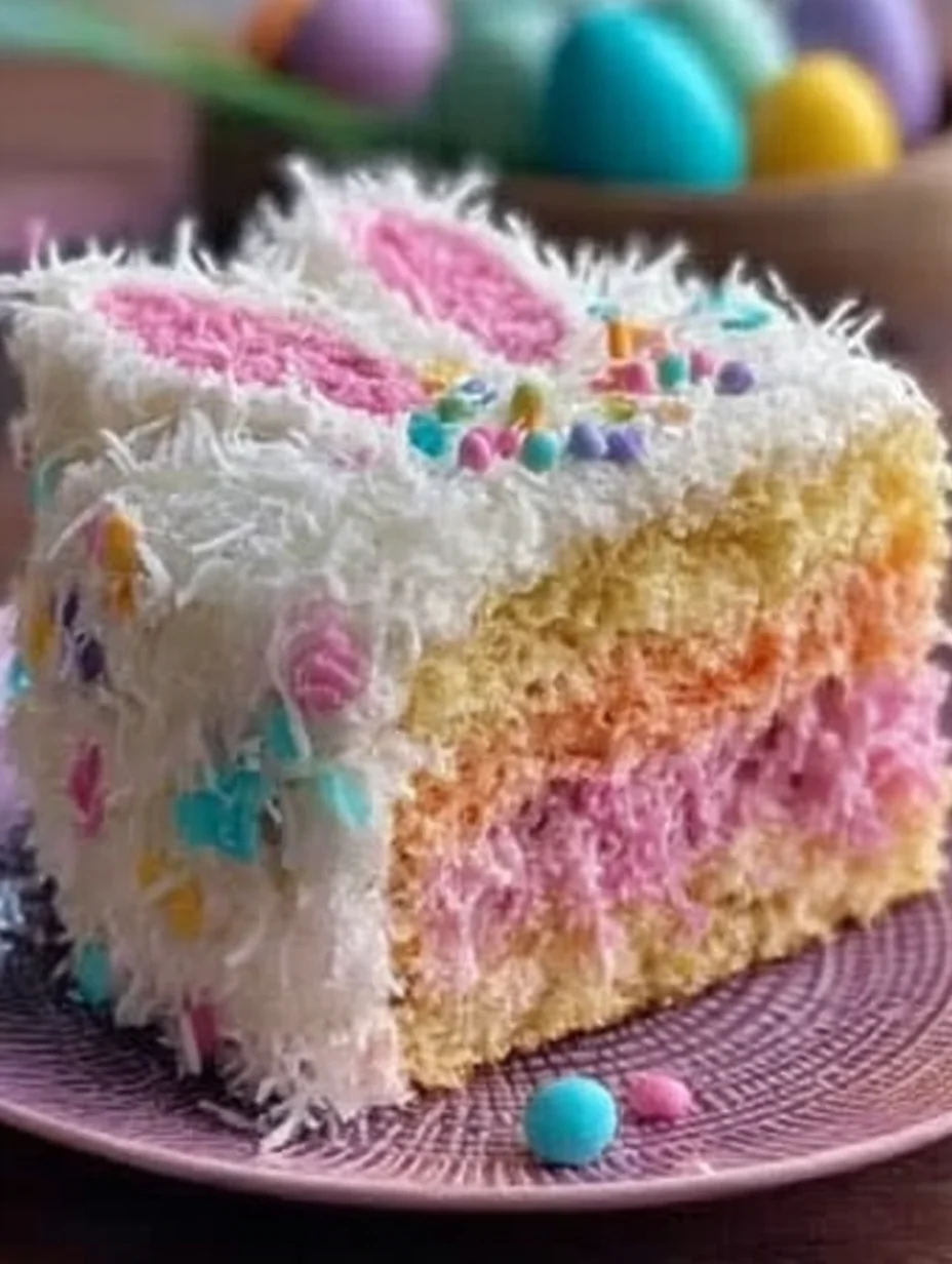 Easy Easter Bunny Cake