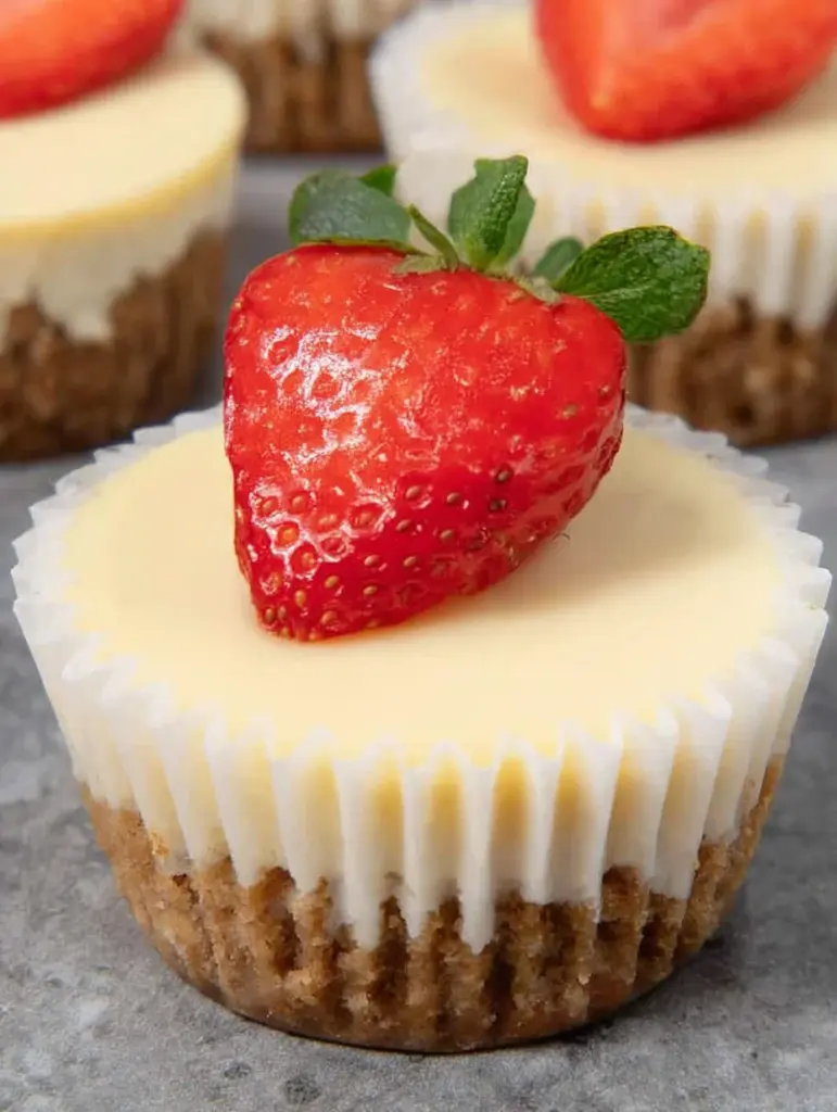 Easy Mini Cheesecakes