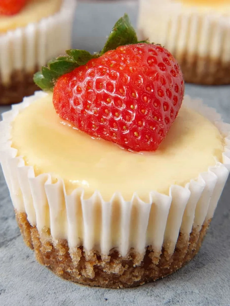 Easy Mini Cheesecakes