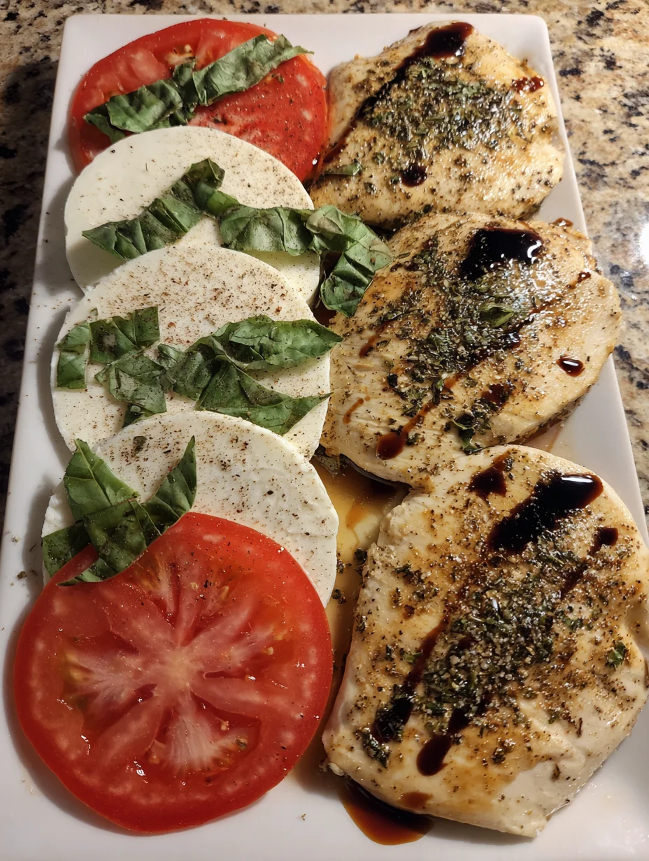 Grilled Chicken Caprese