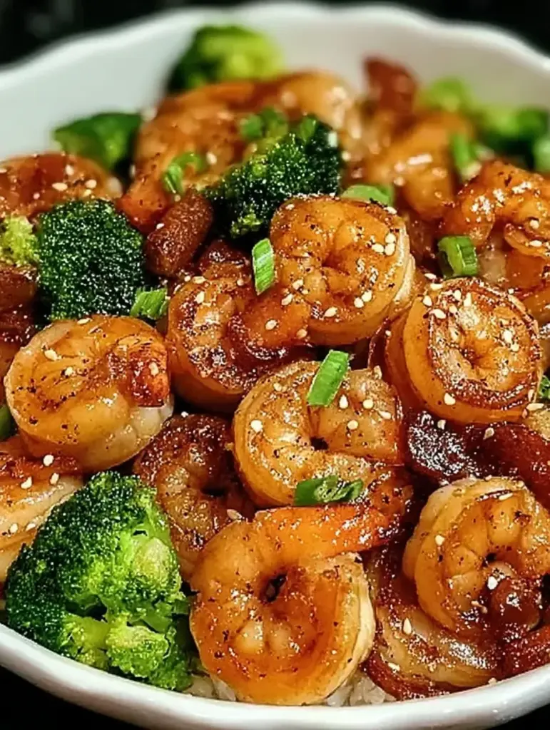 High-Protein Honey Garlic Shrimp