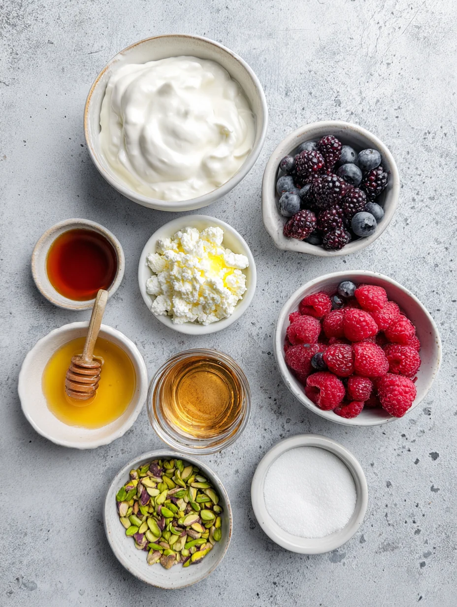 High Protein Lemon Cottage Cheese Pudding
