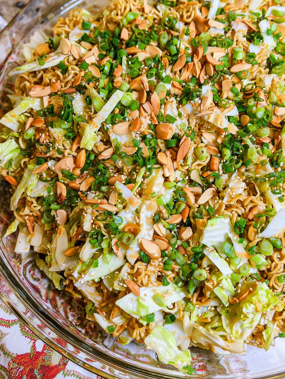 Ramen Noodle Salad
