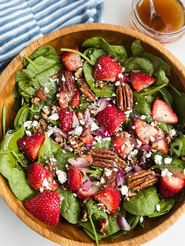 Spinach Strawberry Salad