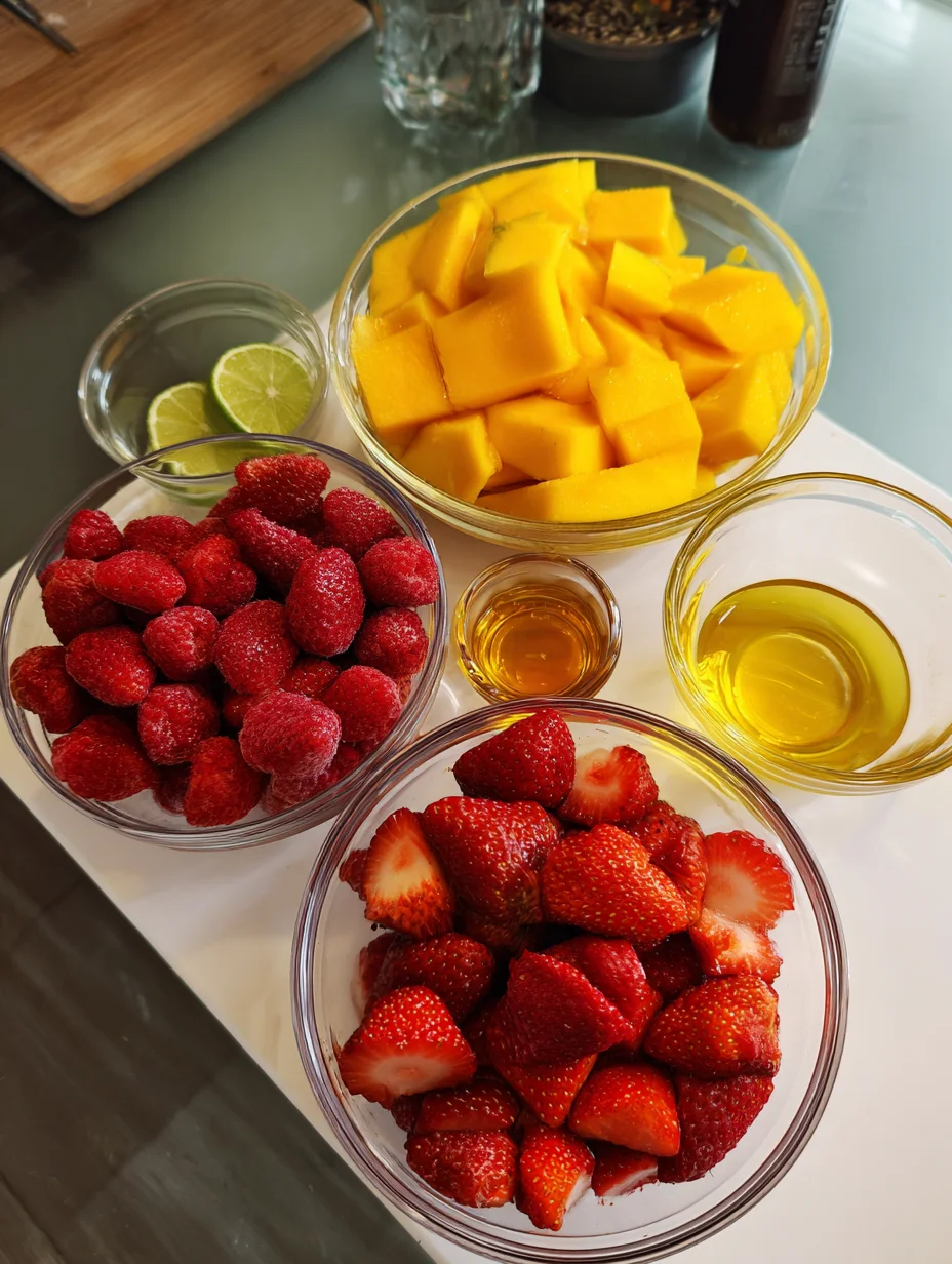 Strawberry Mango Margarita