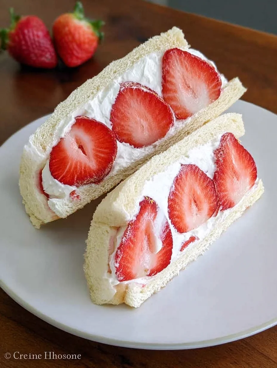 Strawberry Sando