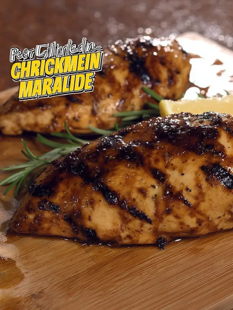 The BEST EVER Grilled Chicken Marinade