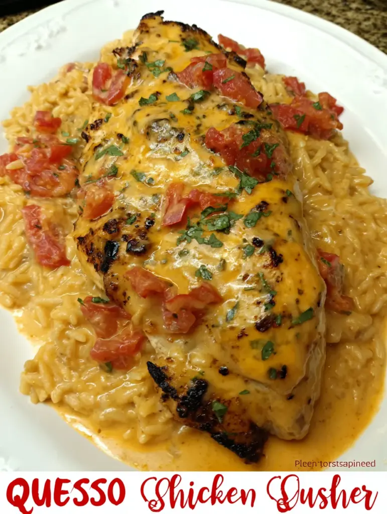 Queso Smothered Chicken