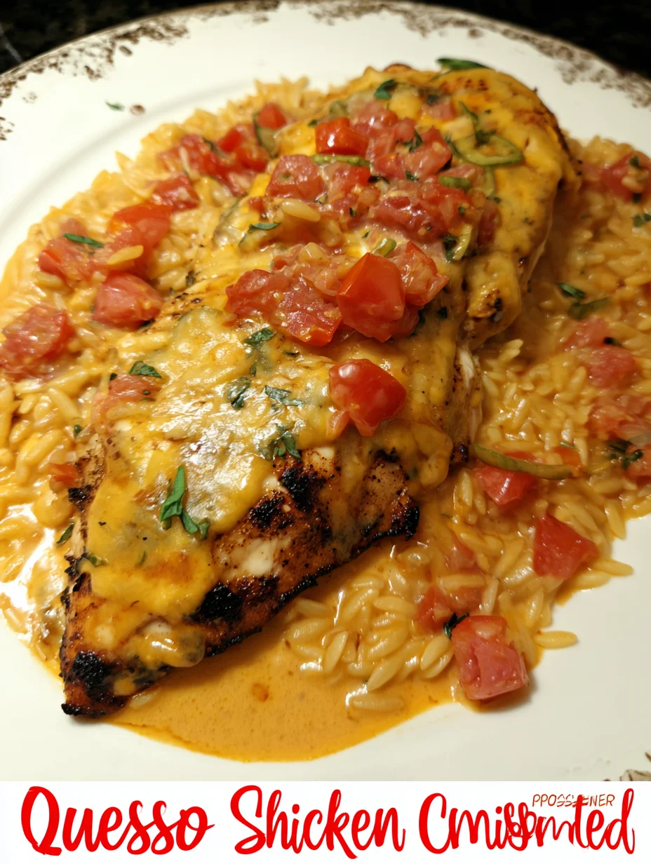 Queso Smothered Chicken